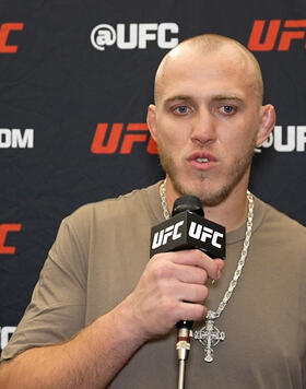 Heavyweight Serghei Spivac Talks With UFC.com After His Submission Win Over Marcin Tybura At UFC Fight Night Tybura vs Spivac 2 In Las Vegas, Nevada On August 10, 2024