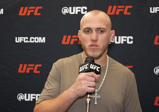 Heavyweight Serghei Spivac Talks With UFC.com After His Submission Win Over Marcin Tybura At UFC Fight Night Tybura vs Spivac 2 In Las Vegas, Nevada On August 10, 2024