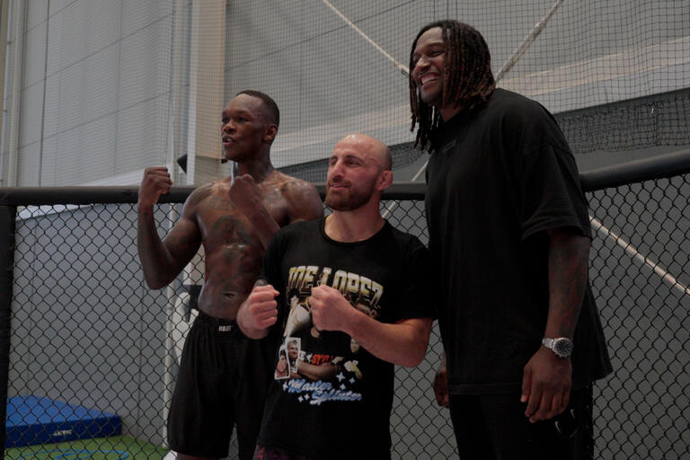 Go Behind The Scenes With The Athletes Fighting At UFC 305 Du Plessis vs Adesanya In Perth, Western Australia On August 17, 2024